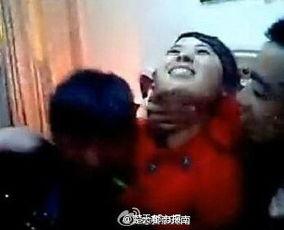 新娘洞房夜遭舌吻视频